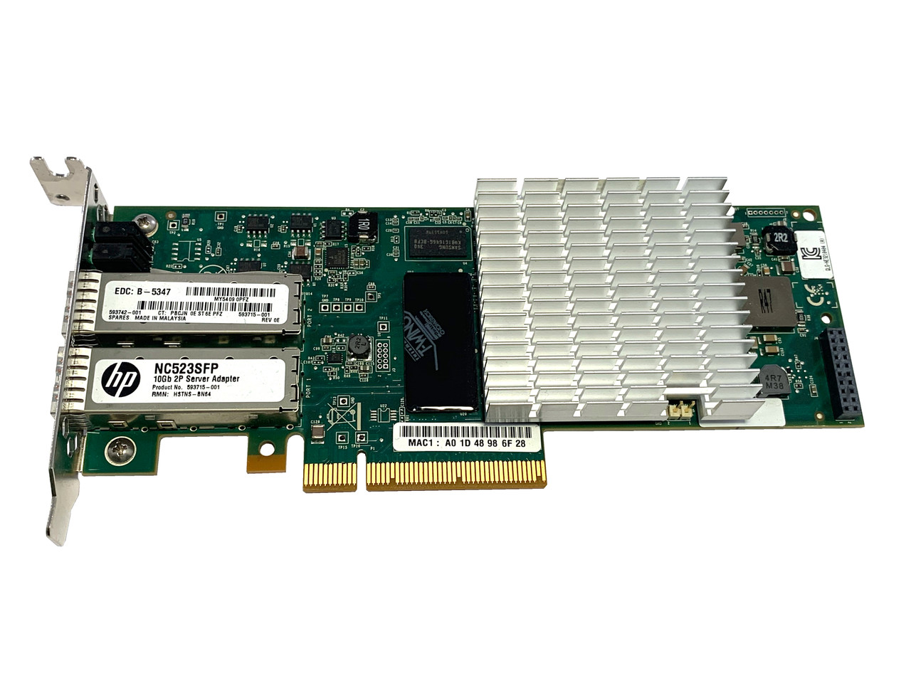 QLE3242-HP HP/QLOGIC NC523SFP 10GB 2PT Server Adapter