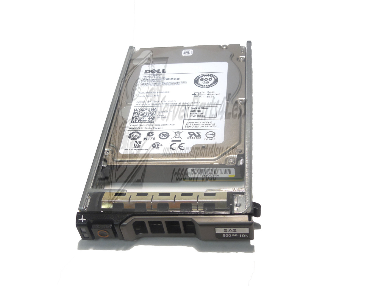 R72NV Dell 600GB 6G 10K RPM SAS 2.5