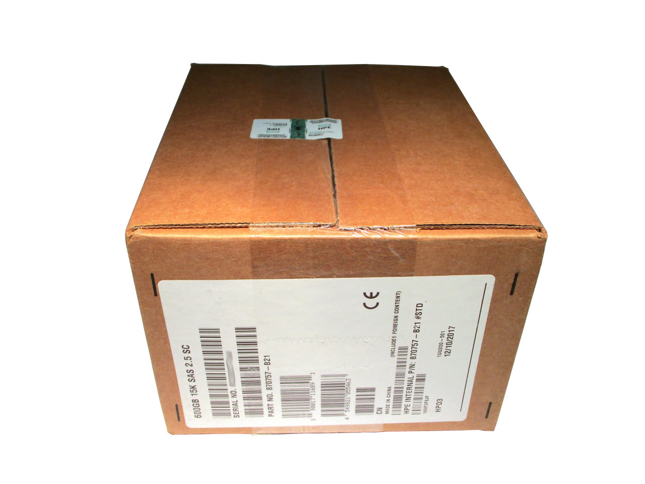 870757-B21 - HPE HDD 600GB 15K 12G SAS SFF 2.5'' Firmado Digital