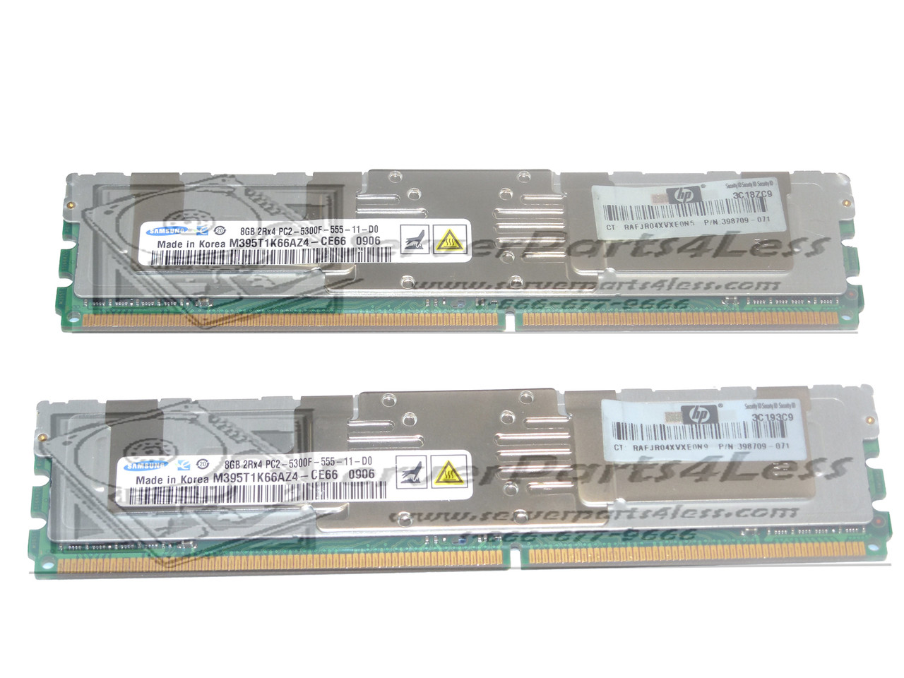 413015-B21 HP 16GB (2 x 8GB) DIMM PC2-5300 DDR2 Memory Kit