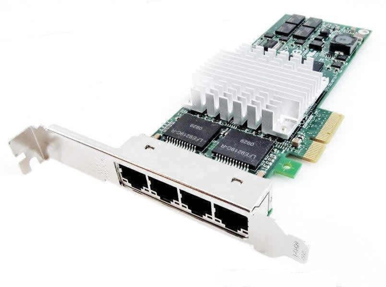 Lot of 4 Intel IBM 39Y6138 Quad Port PCI-E PRO/1000 Gigabit Ethernet Card 