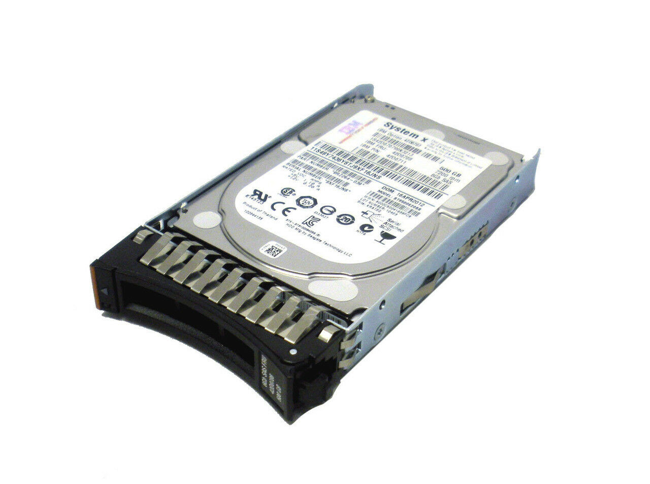 新しいディスクIBM 500GB SAS 6GB 42D0708 42D0711