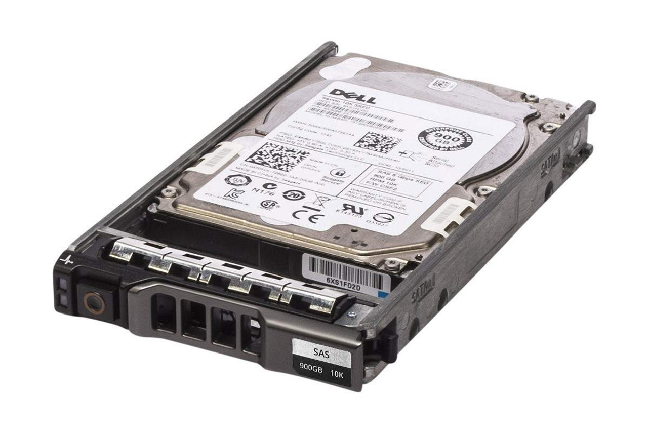 XRRVX Dell 900GB 6G 10K 2.5 Self Encrypting SAS Hard Drive