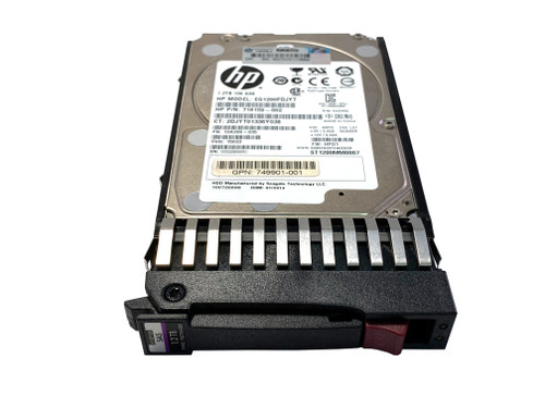 730704-001 HPE 1.2TB 6G SAS 10K 2.5” DP ENT MSA Hard Drive