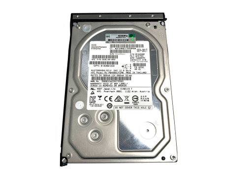 The 847035-001 is a 4 Terabyte, 12G Transfer Rate/sec, 512e Advanced Formatted, SAS Hard Drive.