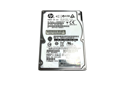 The 665819-B21 is a 600GB, 10K, SAS, 6G, hard drive for HPE ProLiant Servers.