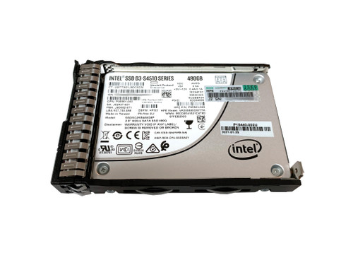 The P18422-B21 is a 480 Gigabyte, Read Intensive, Small Form Factor, Mixed Value SATA SSD for HPE ProLiant Servers.