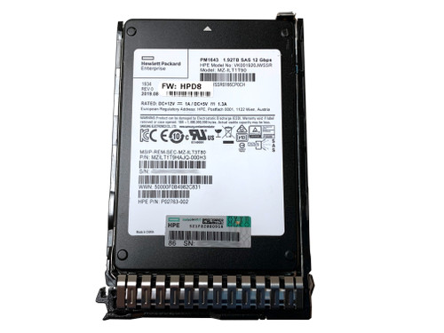 Another angle of the P08609-001 bundled with a SmartDrive Carrier tray.