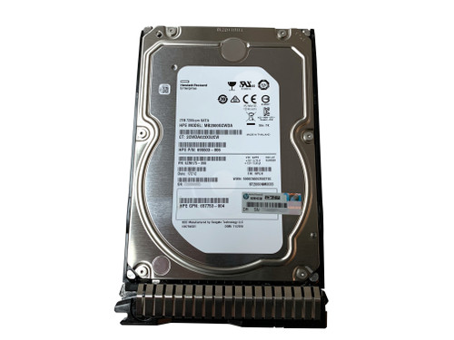834028-B21 HPE 8TB 7.2K 6G LFF 512E MDL LP SATA Hard Drive