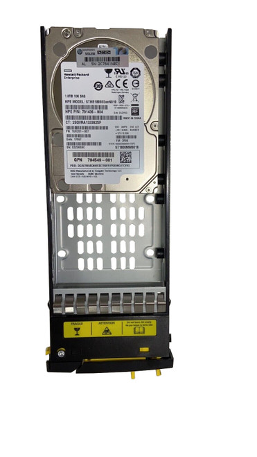 840460-001 HPE 1.8TB 10k 2.5in SAS-6G 3PAR Hard Drive with a hot swap 3PAR tray. 840460-001 HPE 1.8TB 10k 2.5in SAS-6G 3PAR Hard Drive with a hot swap 3PAR tray.