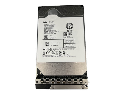 8JYD7 DELL 12TB 7.2K SATA 6G 3.5 Hard Drive that comes with a PowerEdge tray