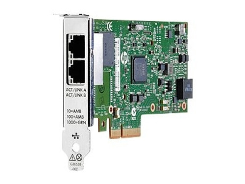 615732-B21 HP Ethernet 1GB 2-Port 332T Adapter 615732-B21 HP Ethernet 1GB 2-Port 332T Adapter
