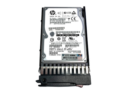 The 730702-001 is a 600 Gigabyte, 10,000k Spindle Speed, SAS hard drive for HP Modular Storage Arrays.