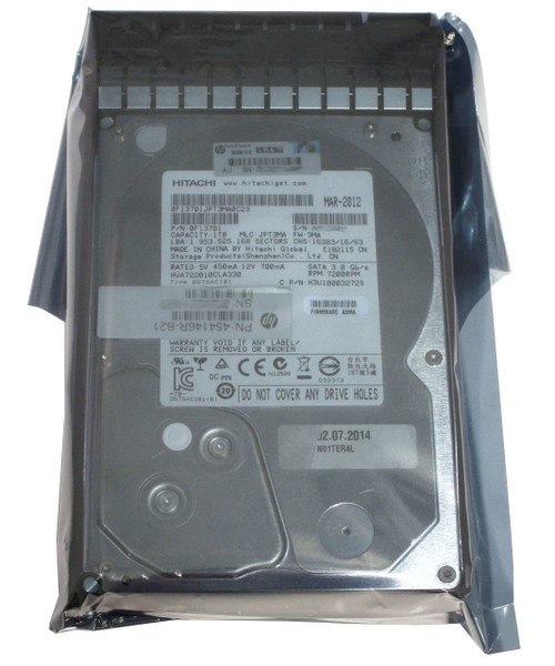 583311-001 HP 1TB 3.5” 7.2K MDL SATA Hard Drive 583311-001 HP 1TB 3.5” 7.2K MDL SATA Hard Drive
