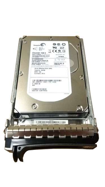 WR712 DELL 300GB 15K 3G 3.5” SAS Hard Drive WR712 DELL 300GB 15K 3G 3.5” SAS Hard Drive