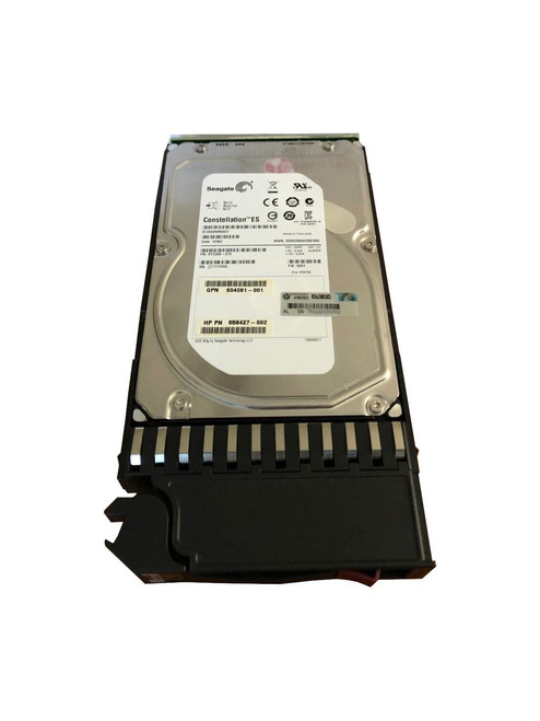 604081-001 HP P2000 2TB 6G SAS 7.2K 3.5” Hard Drive