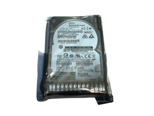 693647-001 Compatible HP 1.2-TB 6G 10K 2.5 DP SAS HDD 