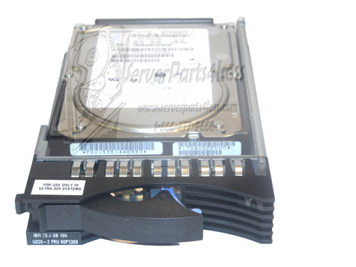 90P1305 IBM X-Series 73GB 10K RPM Ultra-320 SCSI Hard Drive