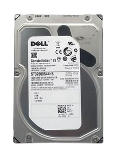 VGY1F Dell 2TB 7.2K SATA 3.5" Hard Drive VGY1F Dell 2TB 7.2K SATA 3.5" Hard Drive
