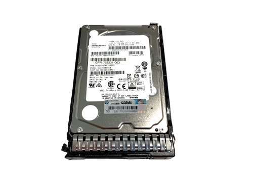 The 759547-001 is a 450GB, 12Gb/sec Transfer Rate, SAS Hard Drive for HPE ProLiant Servers.