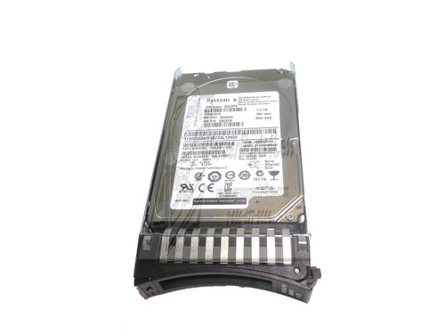 00AD076 IBM 1.2TB 6G 10K SAS 2.5” G2 Hard Drive