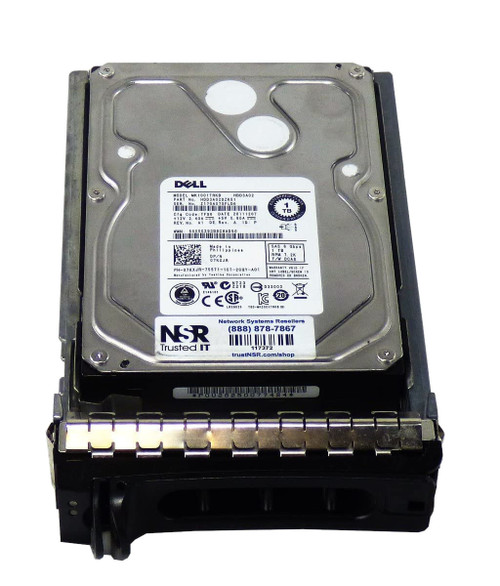 GPP3G Dell 1TB 7.2K 3.5” SAS Hard Drive