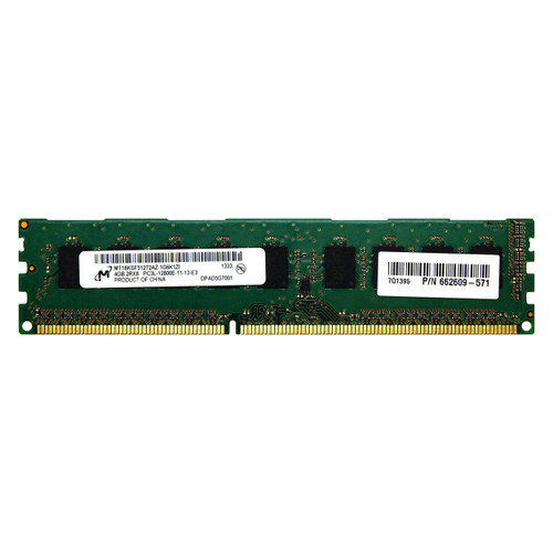 682413-001 HP 4GB 2RX8 PC3-12800E DDR3 ECC Memory 682413-001 HP 4GB 2RX8 PC3-12800E DDR3 ECC Memory