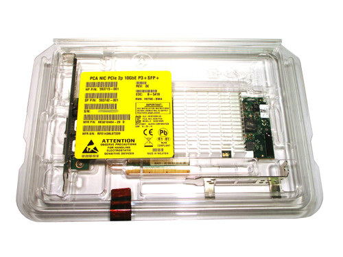593742-001 HP NC523SFP 10GB 2-Port Server Adapter