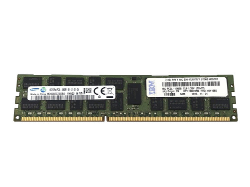 47J0170 IBM 16GB 2RX4 135V PC3-L10600 CL9 ECC DDR3 Memory 47J0170 IBM 16GB 2RX4 135V PC3-L10600 CL9 ECC DDR3 Memory