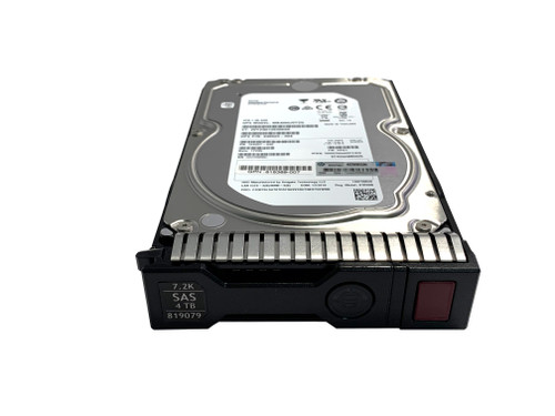 819079-001 HPE 4TB 12G SAS 7.2K 3.5” MDL SC Hard Drive G8/G9