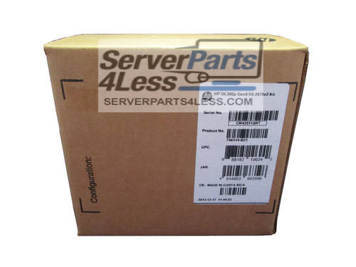 712508-B21 HP DL360P Gen8 E5-2670V2 Processor Kit 712508-B21 HP DL360P Gen8 E5-2670V2 Processor Kit