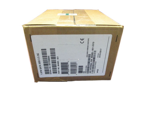 804605-B21 HPE 1.6TB 6G SATA RI-2 2.5” SC Solid State Drive