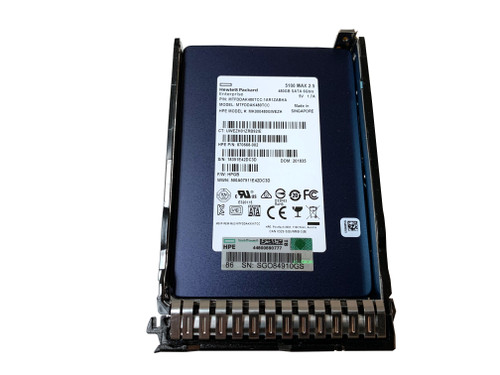 816985-B21 HPE 480GB 6G 2.5” SC MU SATA Solid State Drive