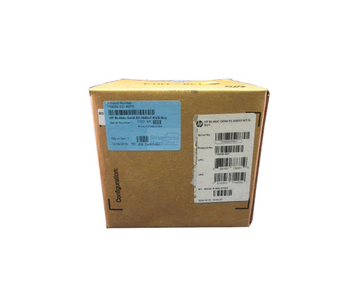 718056-B21 HP BL460C G8 E5-2680V2 10-Core Processor Kit 718056-B21 HP BL460C G8 E5-2680V2 10-Core Processor Kit