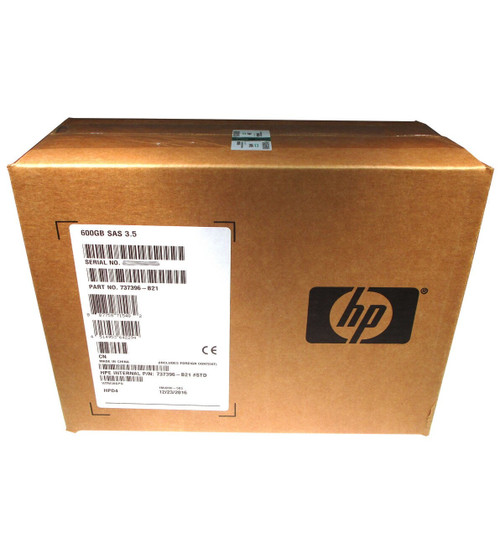 737574-001 HPE 600GB 12G 15K 3.5” SAS Hard Drive 737574-001 HPE 600GB 12G 15K 3.5” SAS Hard Drive