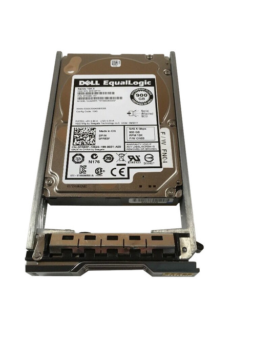XRRVX Dell 900GB 6G 10K 2.5 Self Encrypting SAS Hard Drive