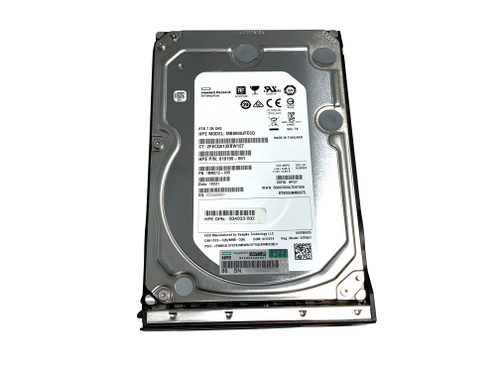 834132-001 HPE 8TB 12G SAS 7.2K LFF 512E LP MDL Hard Drive