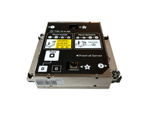 HPe ProLiant Gen 10 CPU ヒートシンク LGA3647 HPe ProLiant Gen 10 CPU ヒートシンク LGA3647 HPE 872452-001 1U