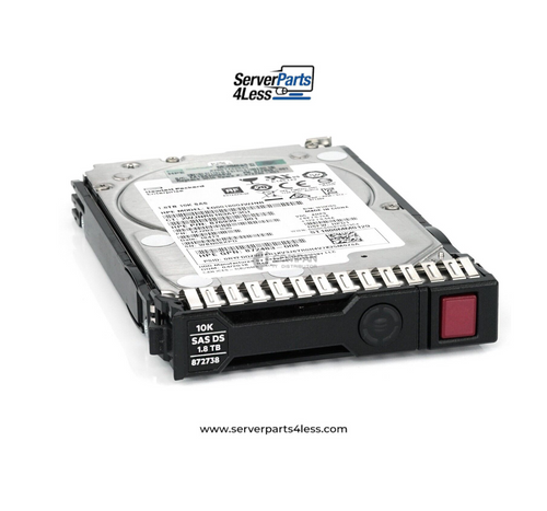 872481-B21 HPE 1.8TB SAS 12G 10K 2.5” SC DS Hard Drive