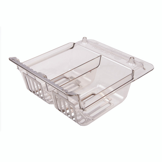 Allentown NexGen MAX Dual Plastic Feeder Tray with Stainless Steel Grate (230763-1)