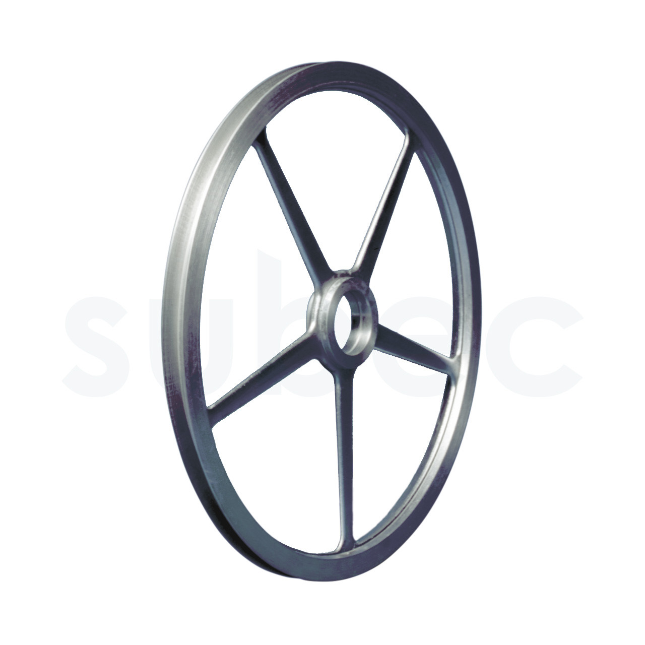 Casted Aluminium sheaves with spokes