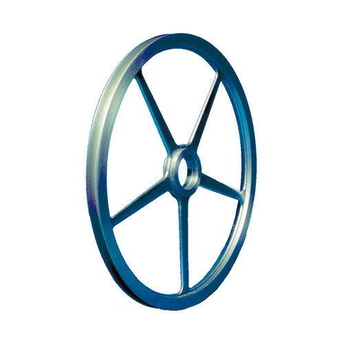 Wheel Ø500mm, ALU, Groove 15 mm, Hard Anodized; Nested