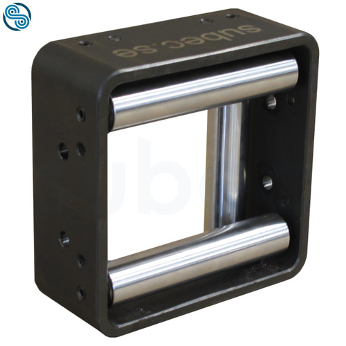 Roller Cross, Profile 120x120mm, D20-HRX Rollers, opening 60mm