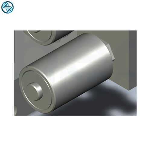 Roller, vert, D25 L40, M8x10, SW14x7, HRX