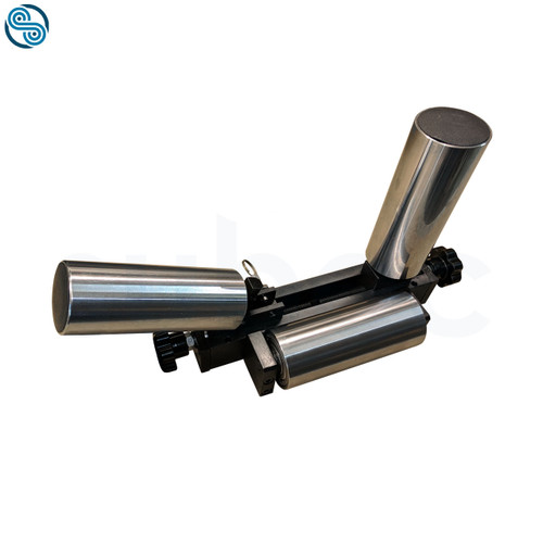 Roller System with D60 L160 Rollers HRX; Right to Left, Opening 150mm, one pivot roller; Ind, adj. Rollers