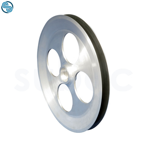 Wheel Ø300mm; ALU; B=26; Groove R5,5; bearing seat Ø42; Ceramic coated