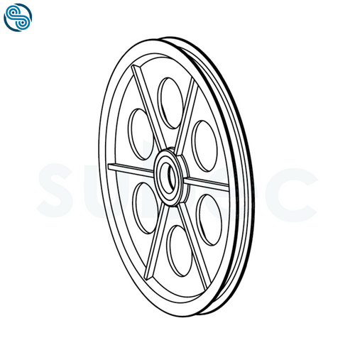 Wheel, ABS, Øa200, Ød217; Øe24, c16, b12