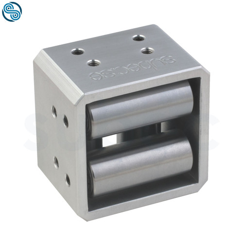 Micro Roller Cross, ALU Profile 50x50mm, Rollers D16 HRX,  Opening Ø7