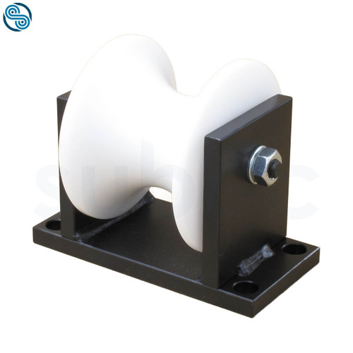 Wheel with stand, Diam. 100, Radius=33, PA6