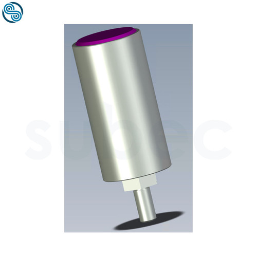 Roller, vert, D50 L100; M12x25,5; SW24x10 HRX